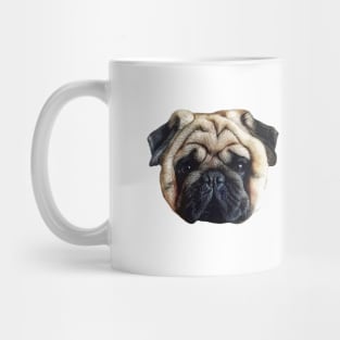 Pug Squishy Cute Dog Face Mug